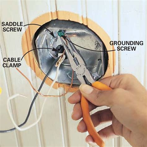 how to install ceiling fan junction box|installing ceiling outlet box.